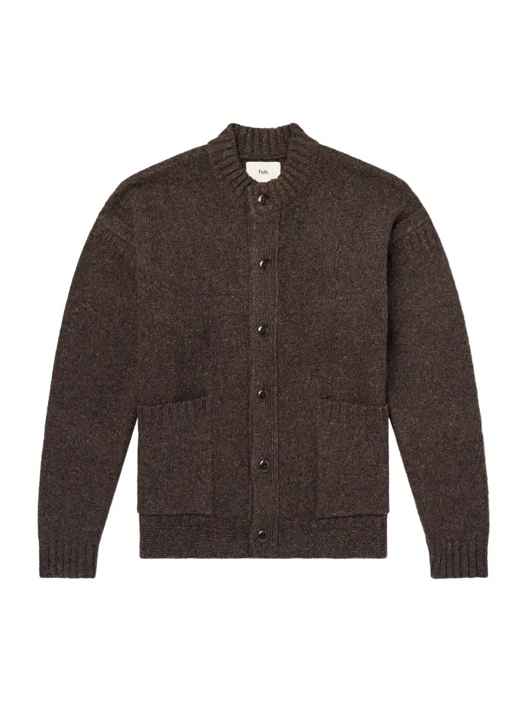 Folk Knitted Cardigan - Men | Image 1 Folk Knitted Cardigan - Men | Image 1