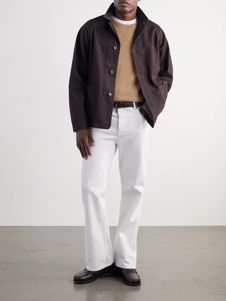 NN07 Aiko Organic Denim Blouson Jacket - Men | Thumbnail 2 NN07 Aiko Organic Denim Blouson Jacket - Men | Thumbnail 2