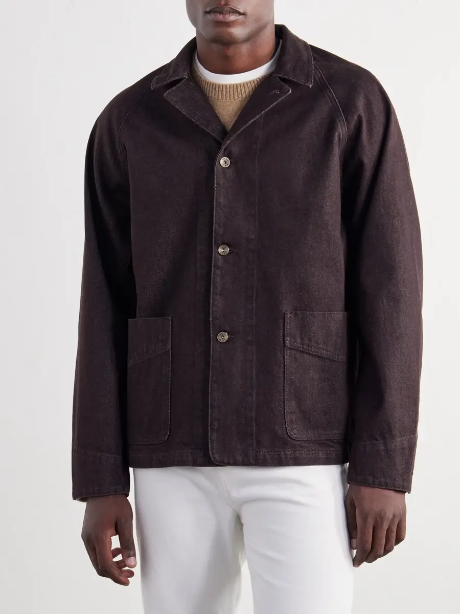 NN07 Aiko Organic Denim Blouson Jacket - Men | Thumbnail 3 NN07 Aiko Organic Denim Blouson Jacket - Men | Thumbnail 3