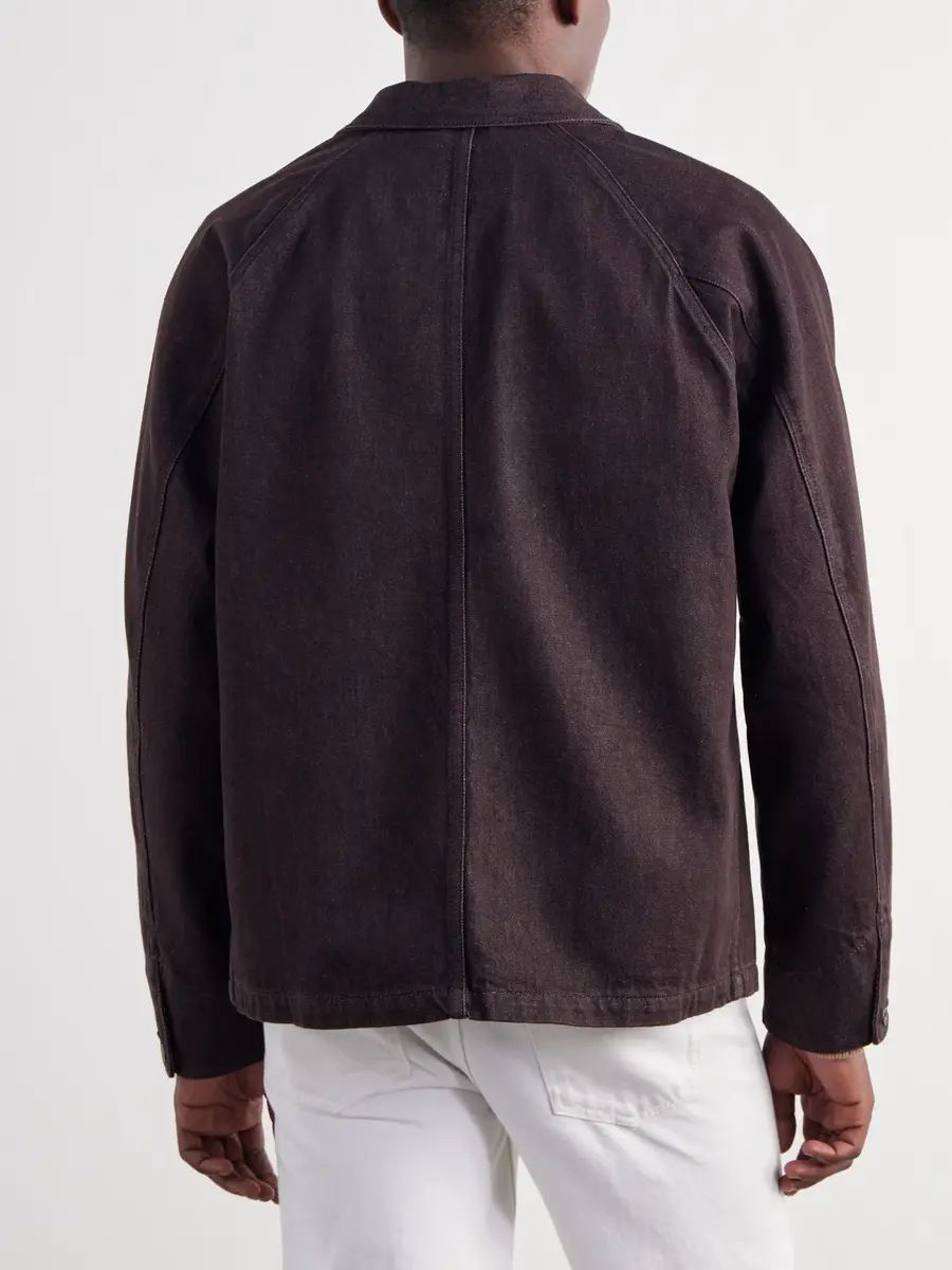 NN07 Aiko Organic Denim Blouson Jacket - Men | Thumbnail 4 NN07 Aiko Organic Denim Blouson Jacket - Men | Thumbnail 4