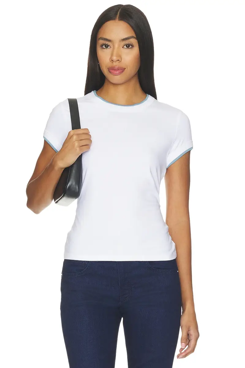 Veronica Beard Contrast Devin Tee