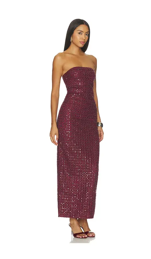 ROTATE Beaded Maxi Tube Dress | Thumbnail 2 ROTATE Beaded Maxi Tube Dress | Thumbnail 2