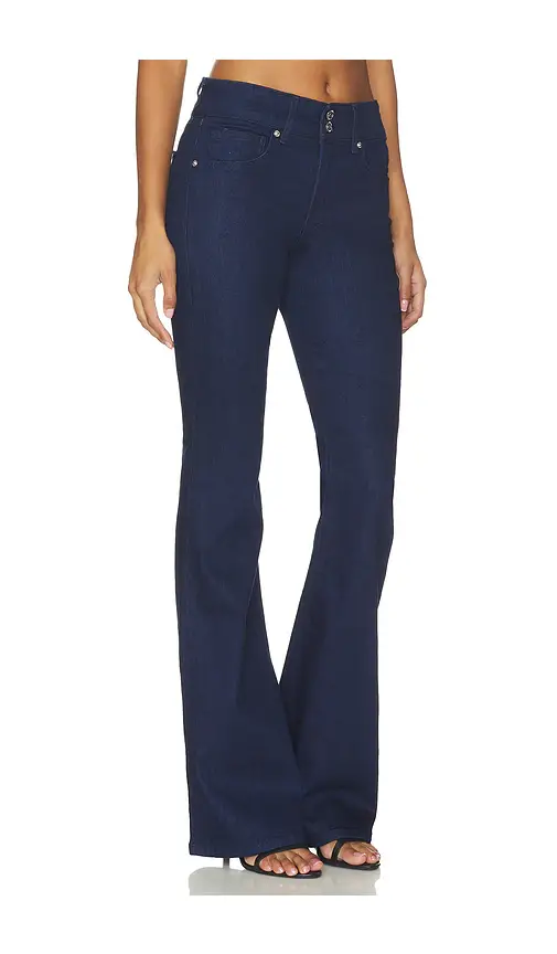 Veronica Beard Beverly Mid Rise Skinny Flare Jeans | Thumbnail 2 Veronica Beard Beverly Mid Rise Skinny Flare Jeans | Thumbnail 2