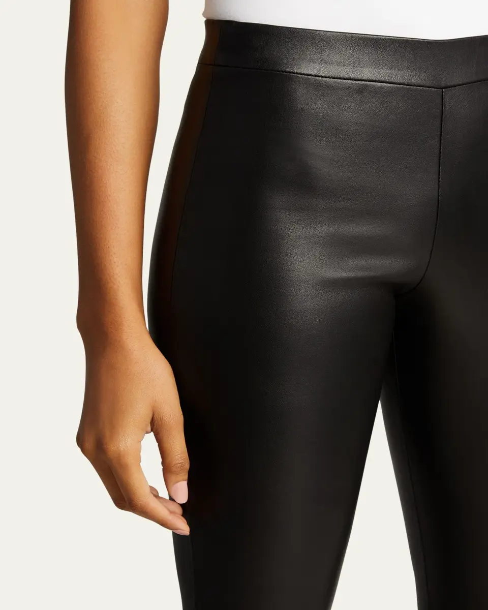 Theory Adbelle Skinny Leather Leggings | Thumbnail 5 Theory Adbelle Skinny Leather Leggings | Thumbnail 5