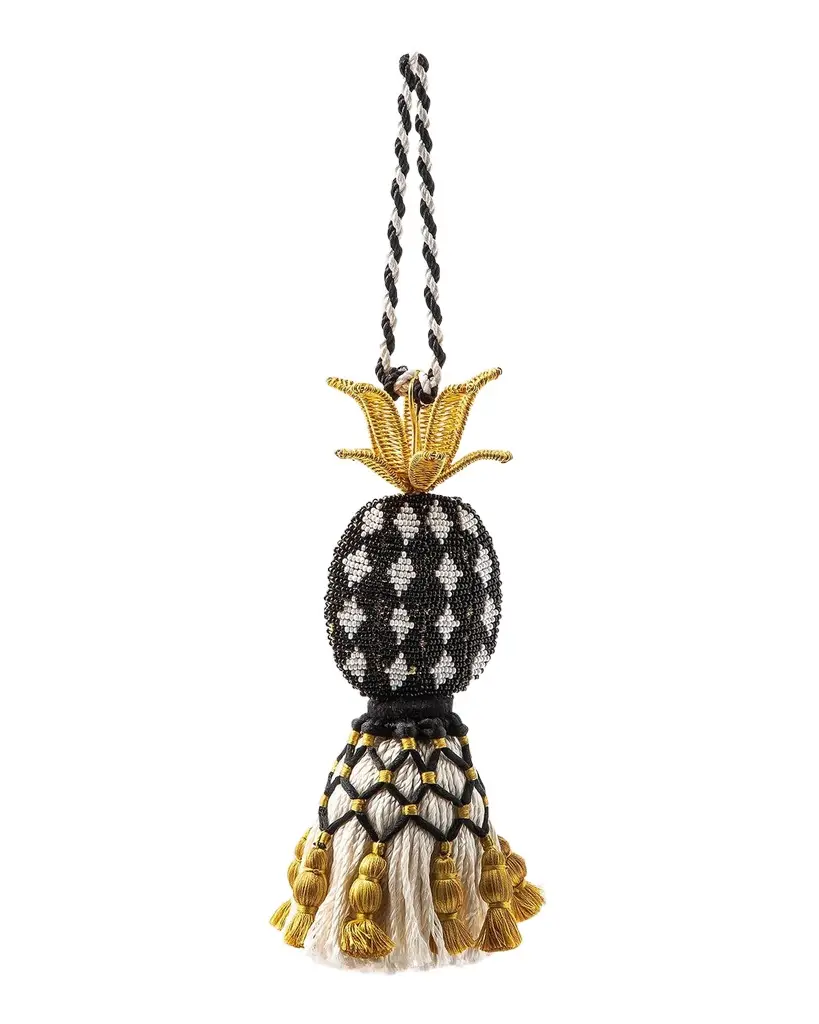 MacKenzie-Childs Beaded Pineapple Tassel