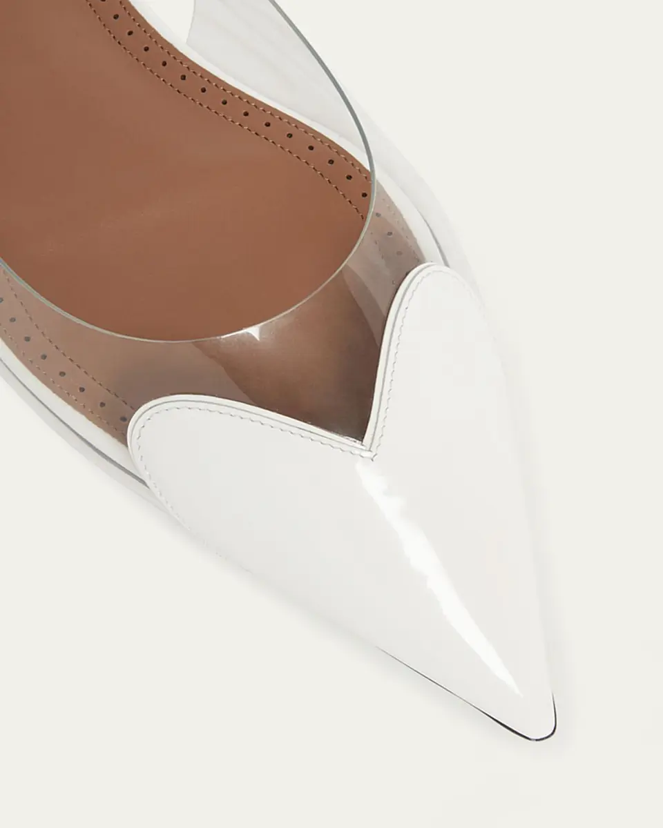 Alaïa Coeur Heart Clear Slingback Ballerina Flats | Thumbnail 5 Alaïa Coeur Heart Clear Slingback Ballerina Flats | Thumbnail 5