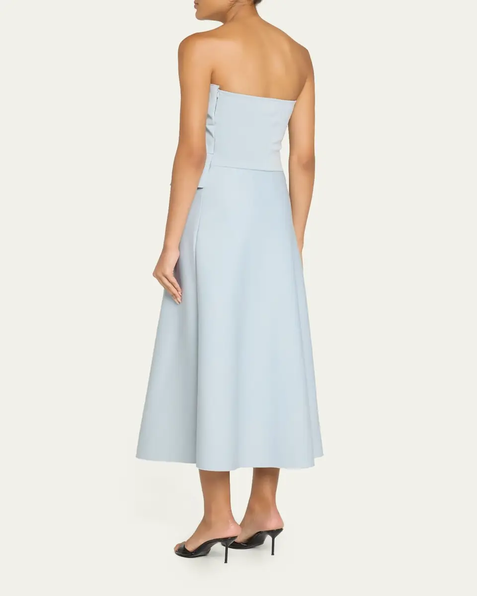 House of Dagmar Sculpted Tube Midi Dress | Thumbnail 3 House of Dagmar Sculpted Tube Midi Dress | Thumbnail 3