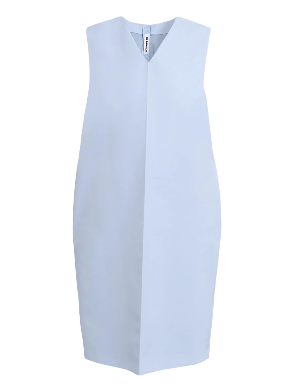 Jil Sander V-Neck Sleeveless Shift Dress