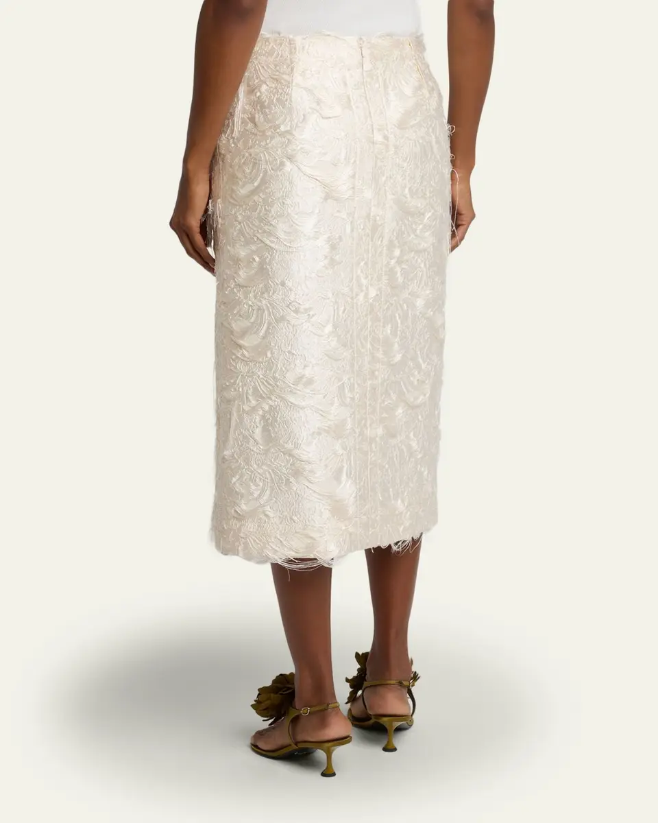 Proenza Schouler Dalma Chrysanthemum Jacquard Skirt | Thumbnail 7 Proenza Schouler Dalma Chrysanthemum Jacquard Skirt | Thumbnail 7