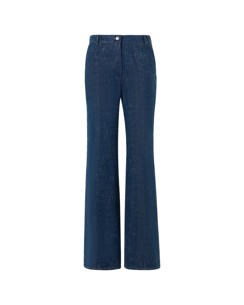 Akris punto Celia Denim Winter Pants | Image 1 Akris punto Celia Denim Winter Pants | Image 1