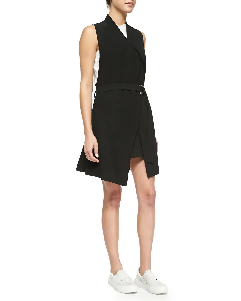 Rickie Freeman for Teri Jon Beaded Draped Crepe Dress | Thumbnail 7 Rickie Freeman for Teri Jon Beaded Draped Crepe Dress | Thumbnail 7