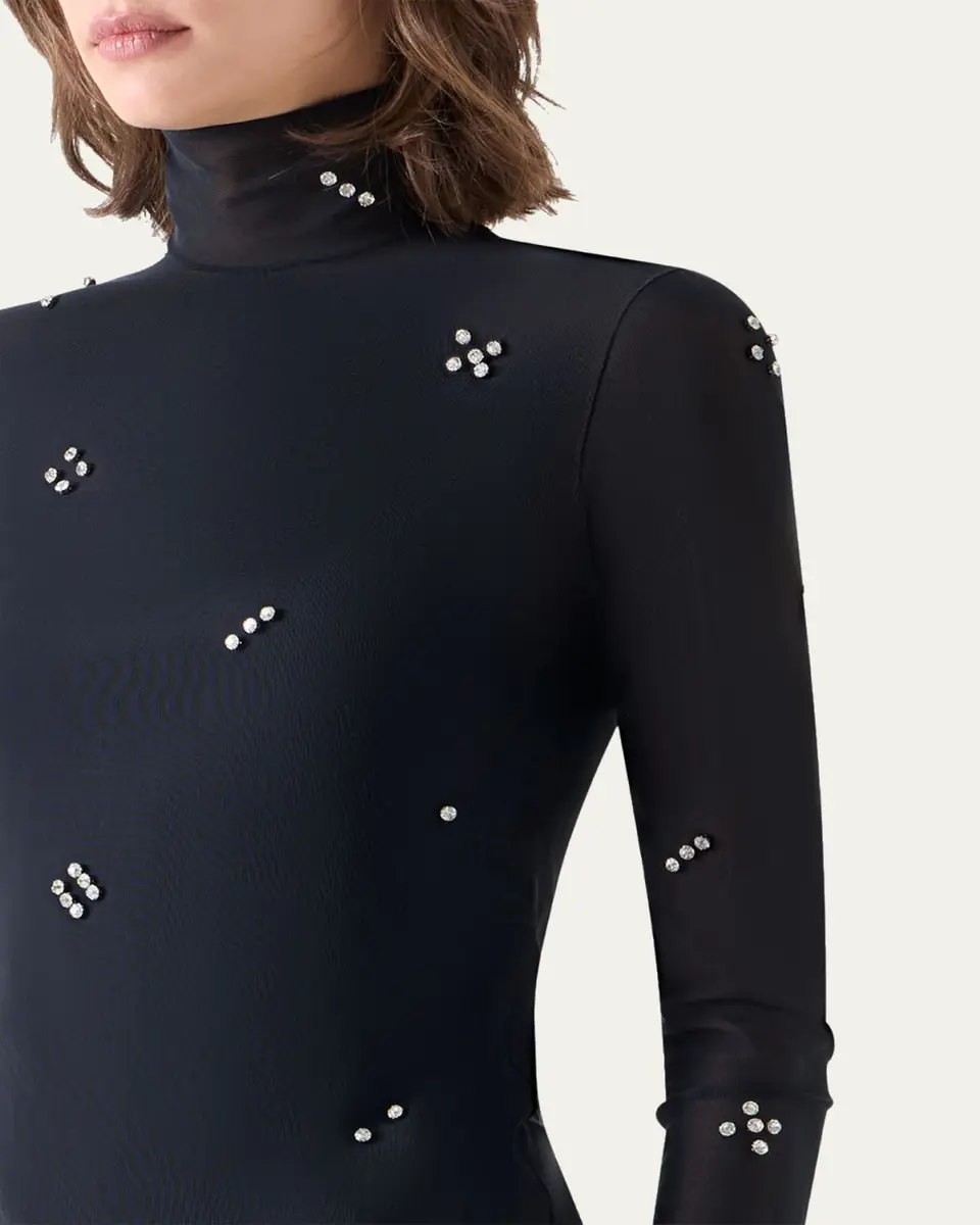 Akris punto Diamond Dice Dot Top | Thumbnail 5