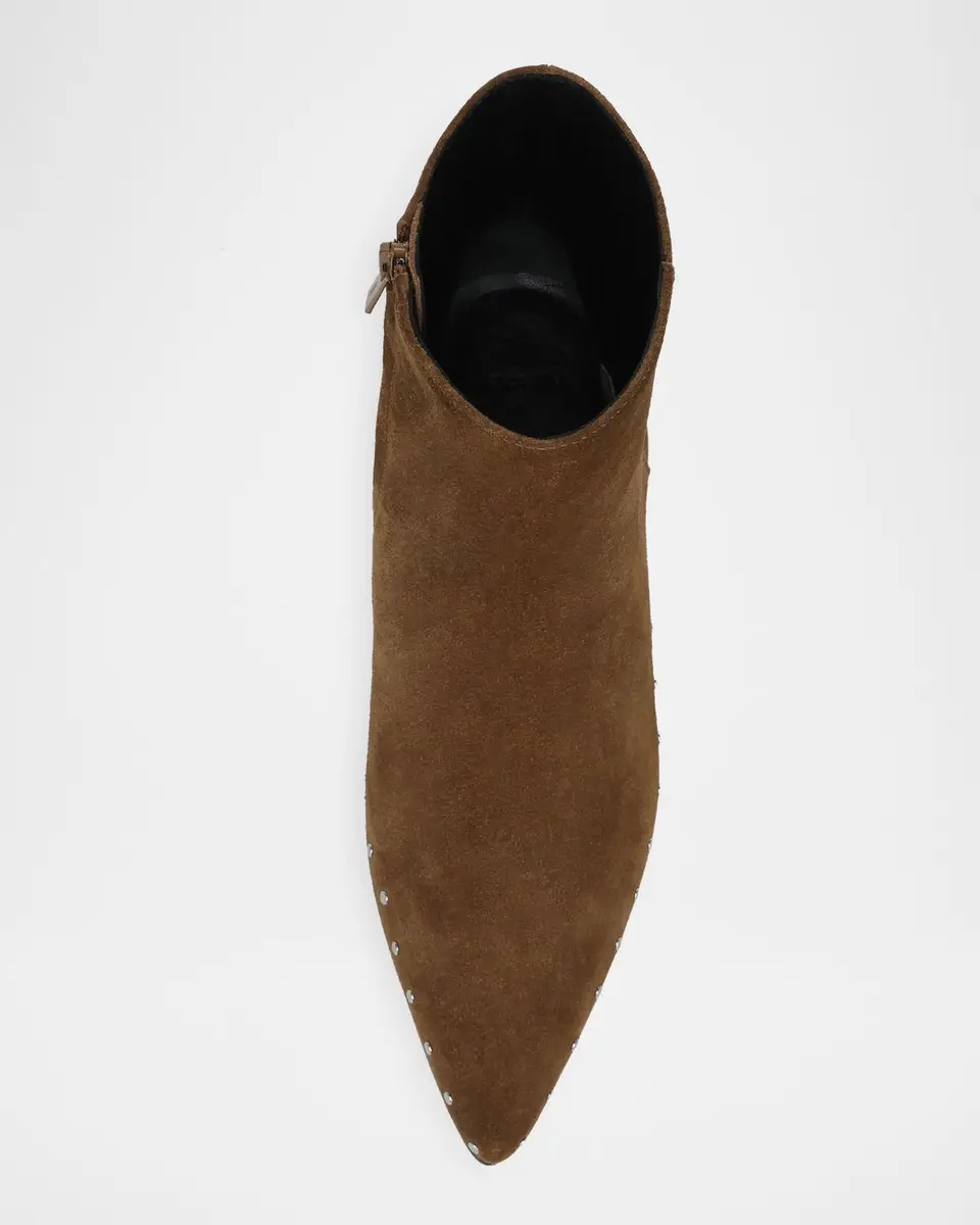 Vince 40mm August Studded Suede Ankle Boots | Thumbnail 5