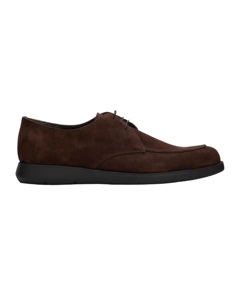 Church's Men's Salford Suede Rubber-Sole Derby Shoes | Image 1 Church's Men's Salford Suede Rubber-Sole Derby Shoes | Image 1