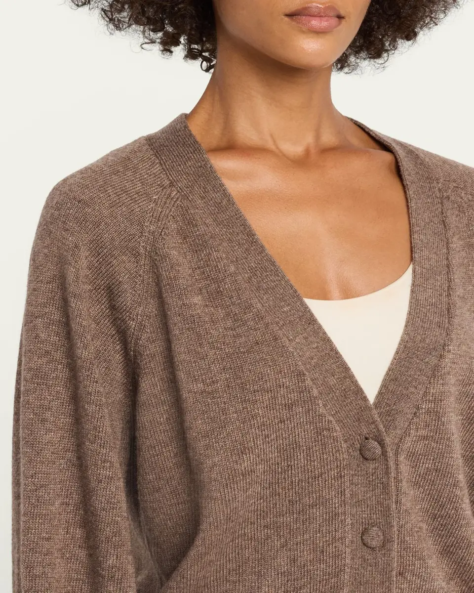 OFFICINE GÉNÉRALE Jaima Boxy Raglan-Sleeve Cardigan | Thumbnail 5 OFFICINE GÉNÉRALE Jaima Boxy Raglan-Sleeve Cardigan | Thumbnail 5