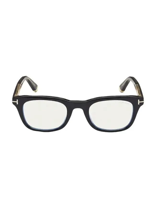 Men's Acetate Square Blue-Block Optical Frames