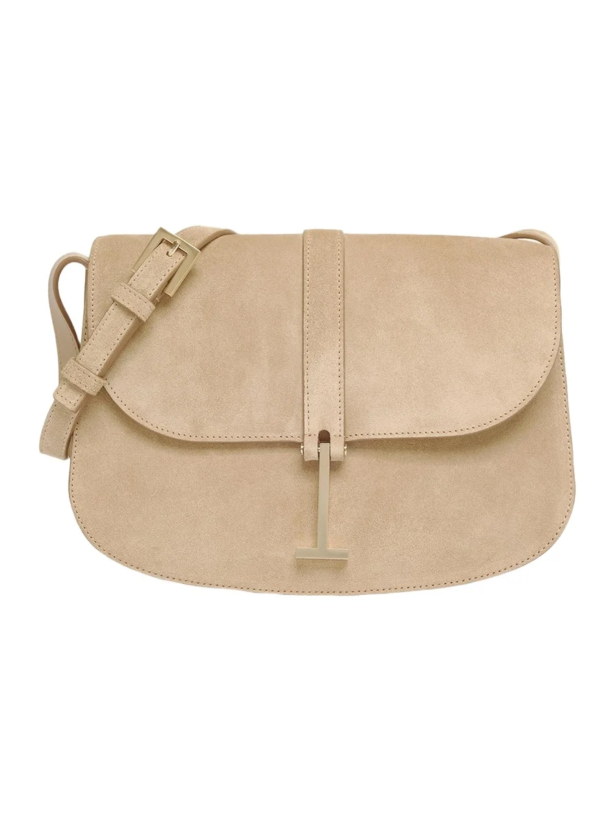Kara Small Suede Crossbody Bag