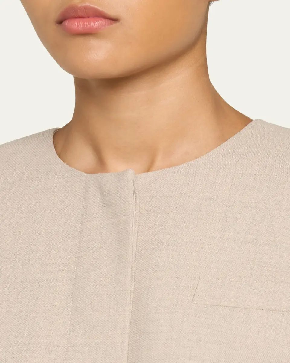 Lafayette 148 New York Stretch Wool Fitted Blazer | Thumbnail 5 Lafayette 148 New York Stretch Wool Fitted Blazer | Thumbnail 5