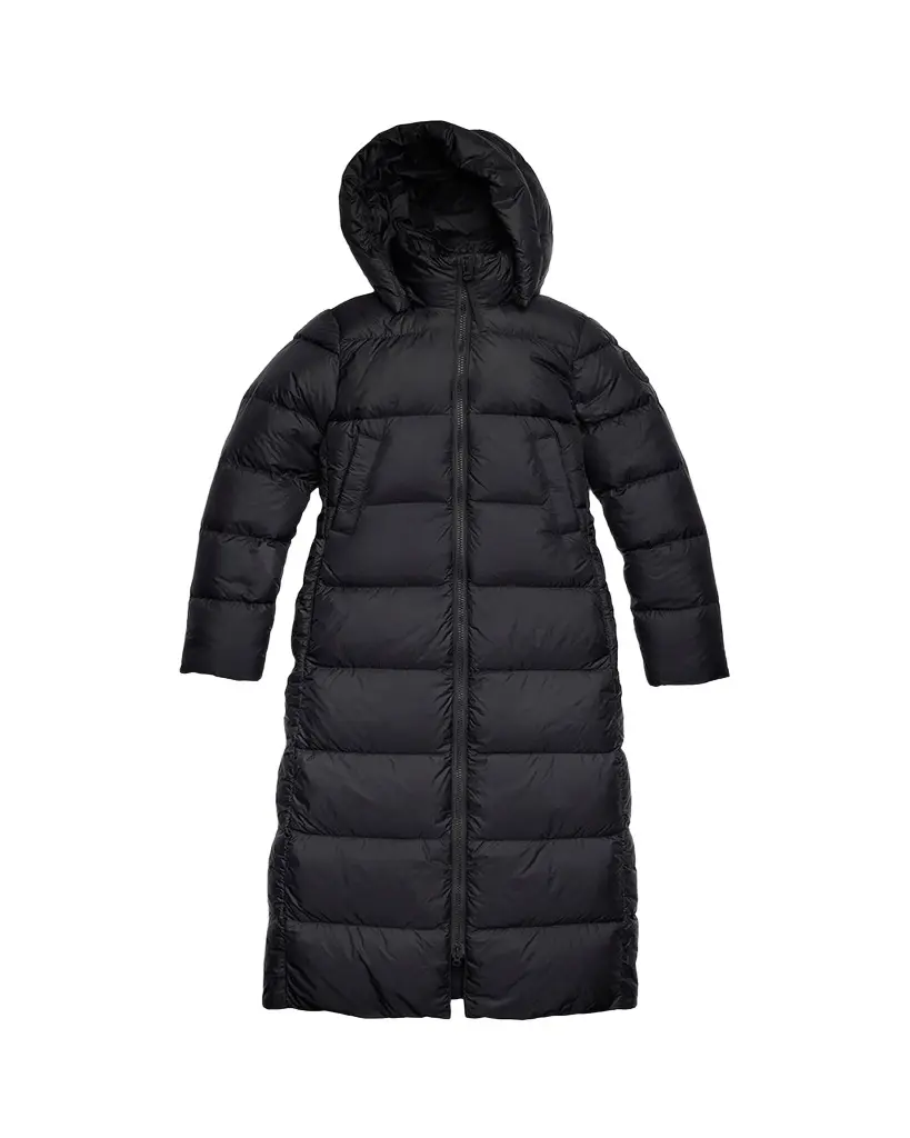Canada Goose Mystique Long Down Puffer Jacket with Removable Hood | Image 1 Canada Goose Mystique Long Down Puffer Jacket with Removable Hood | Image 1
