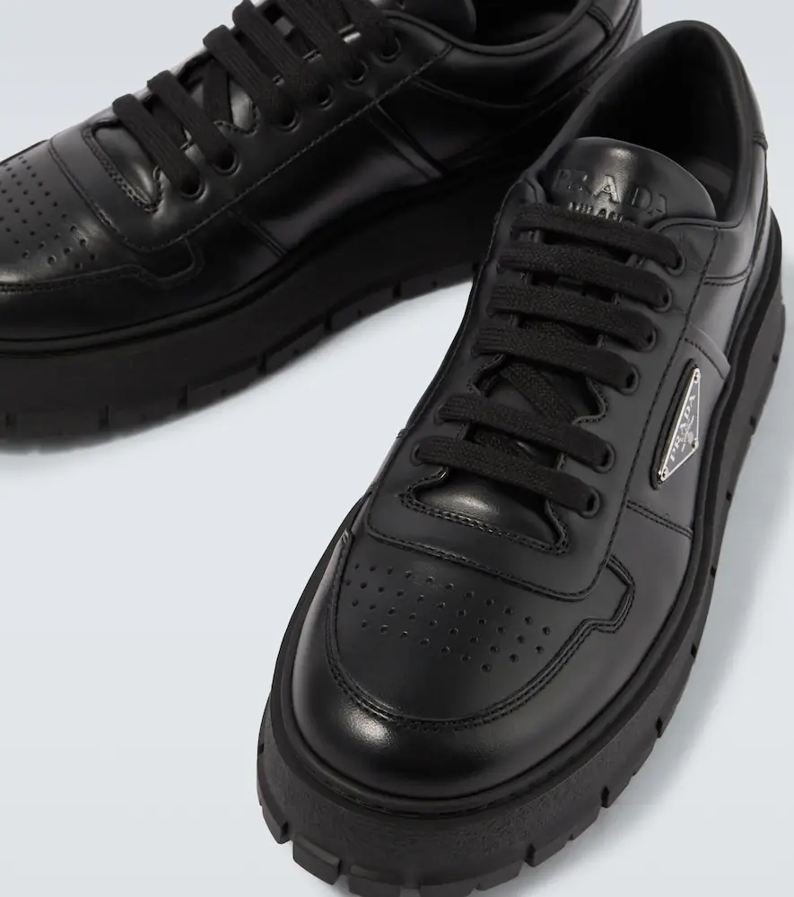Prada Leather sneakers | Thumbnail 2