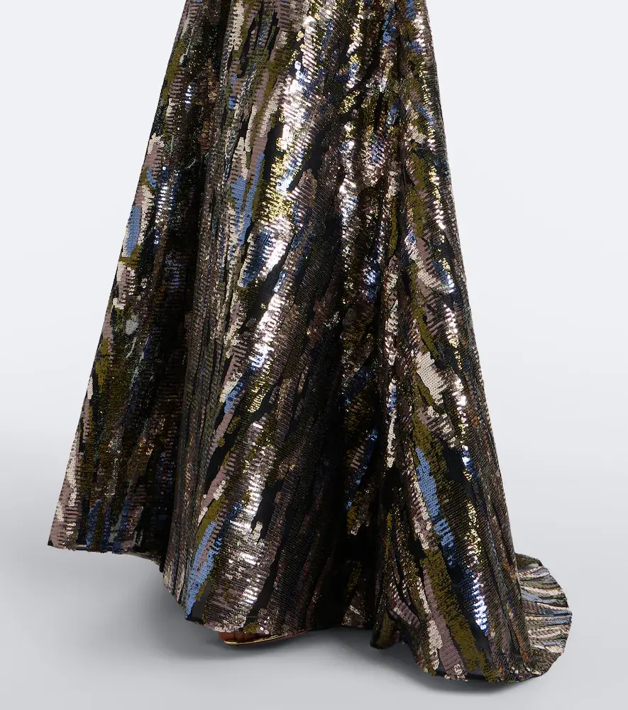 Elie Saab Embellished silk-blend bustier gown | Thumbnail 5 Elie Saab Embellished silk-blend bustier gown | Thumbnail 5