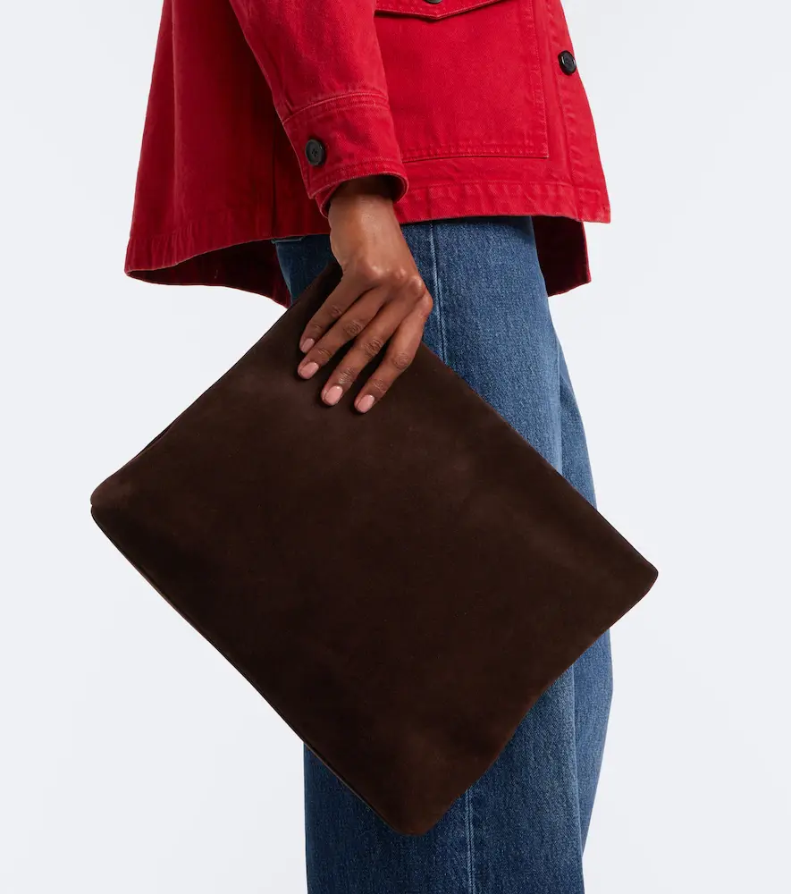 Nili Lotan Jerry suede clutch | Thumbnail 4 Nili Lotan Jerry suede clutch | Thumbnail 4