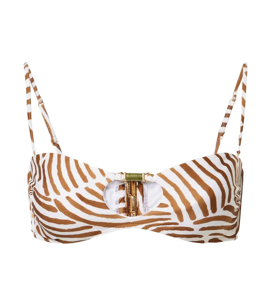 ViX Paula Hermanny Pam printed bandeau bikini top | Image 1 ViX Paula Hermanny Pam printed bandeau bikini top | Image 1