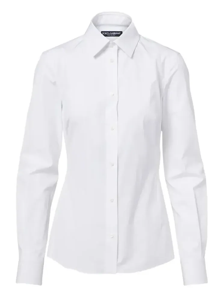 Cotton-blend shirt