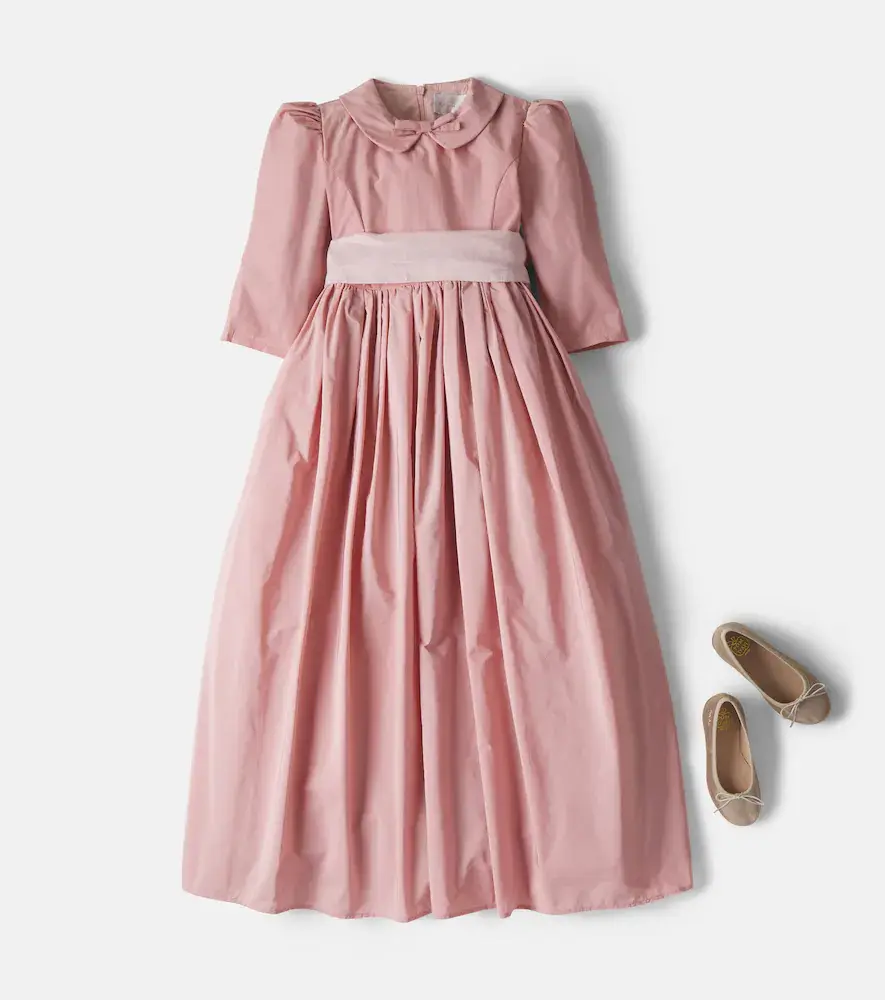 Petite Amalie Belted bow-detail dress | Thumbnail 4 Petite Amalie Belted bow-detail dress | Thumbnail 4