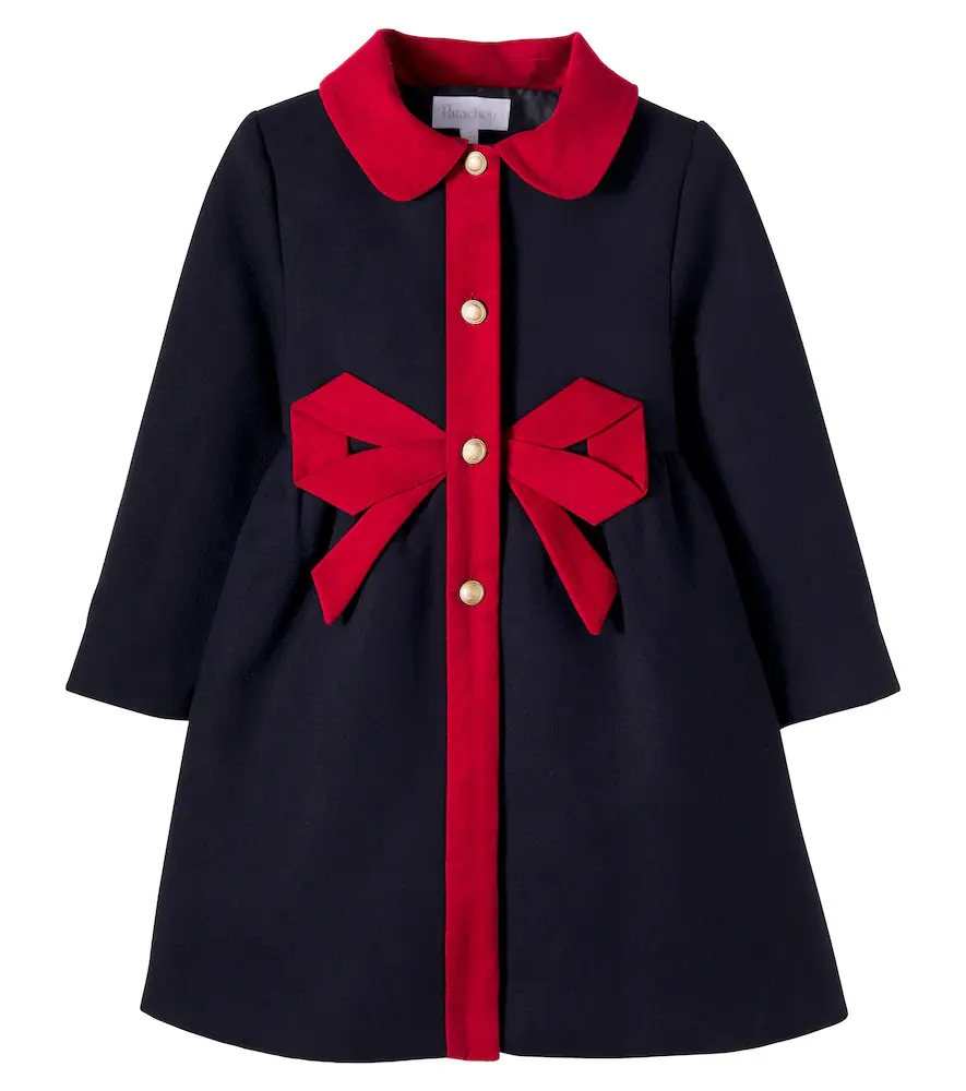 Patachou Bow-detail coat | Image 1 Patachou Bow-detail coat | Image 1