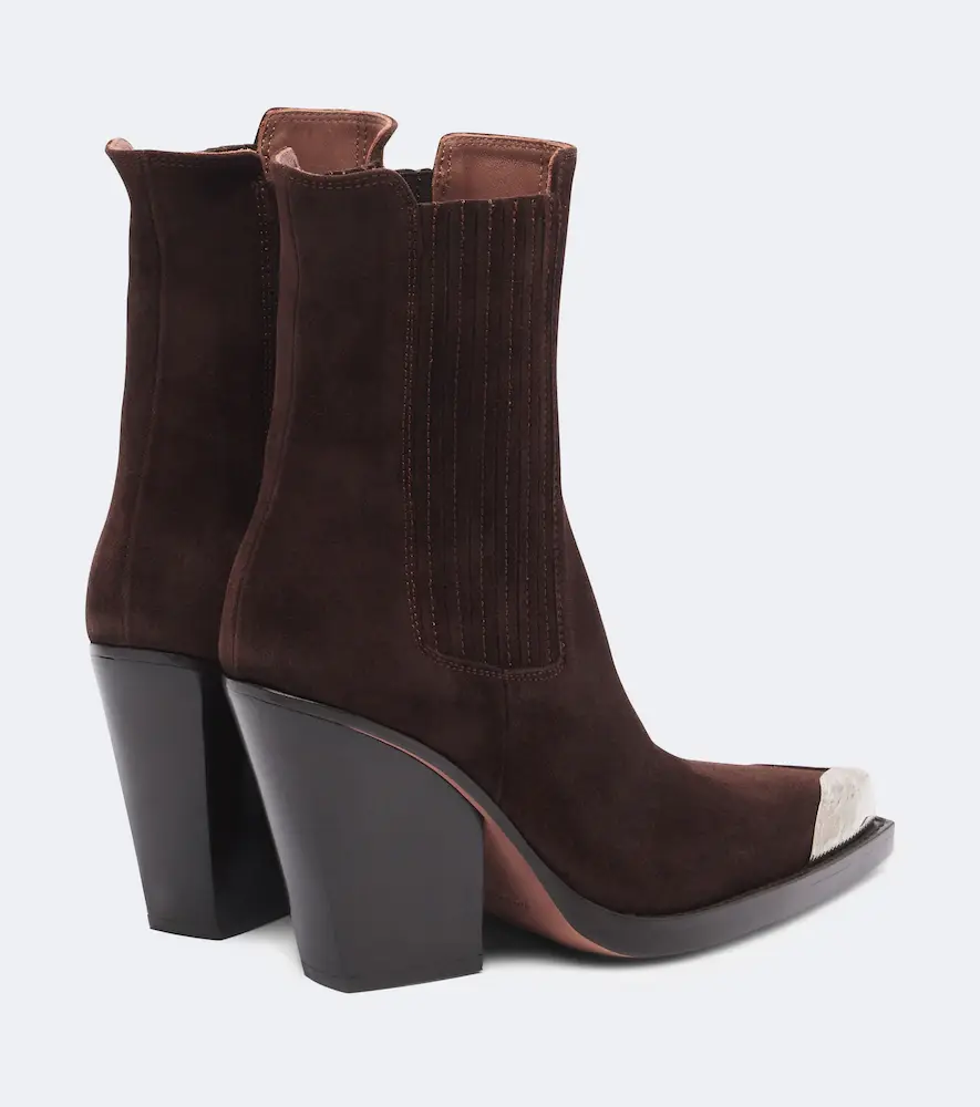Paris Texas Dallas suede ankle boots | Thumbnail 3 Paris Texas Dallas suede ankle boots | Thumbnail 3