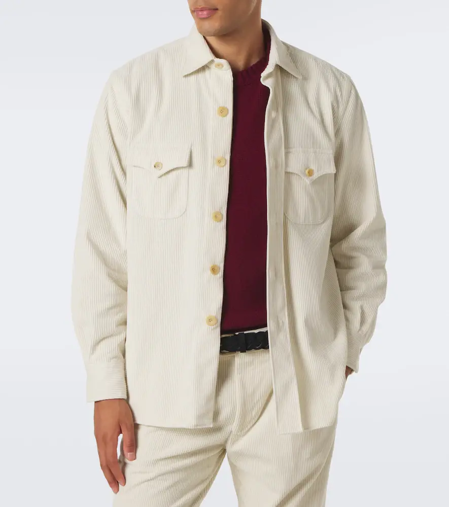 Rubinacci Cotton corduroy jacket | Thumbnail 4