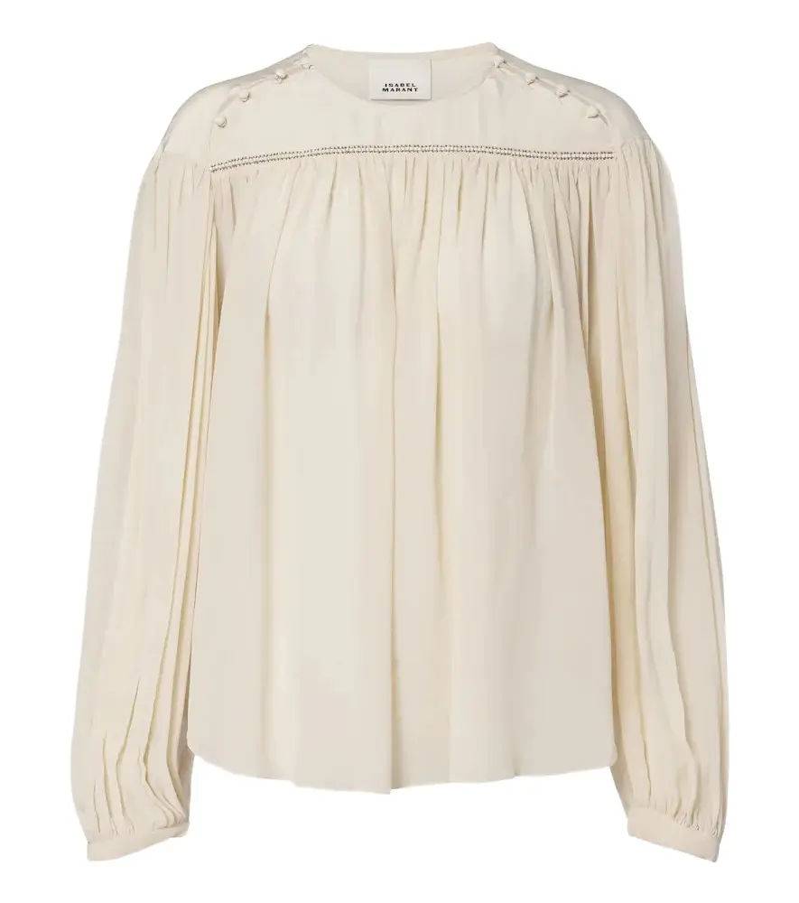 Isabel Marant Nuna silk blouse | Image 1 Isabel Marant Nuna silk blouse | Image 1