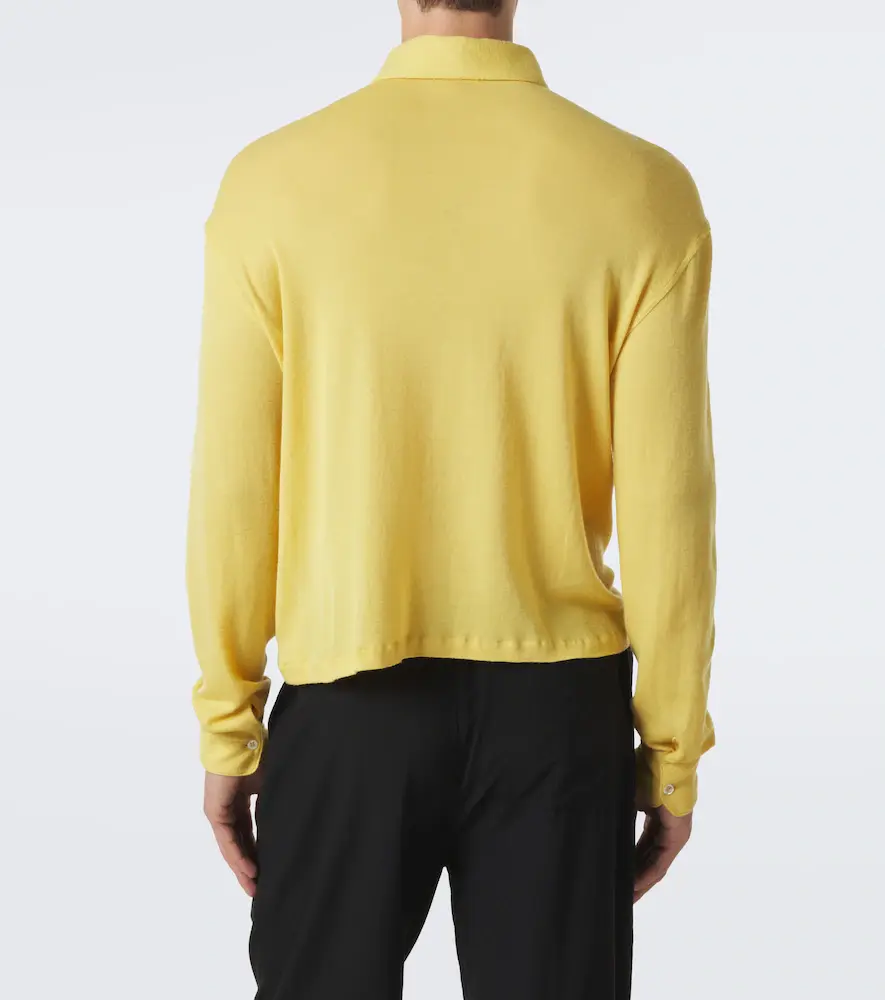 The Row Reyes cashmere and silk polo sweater | Thumbnail 6 The Row Reyes cashmere and silk polo sweater | Thumbnail 6