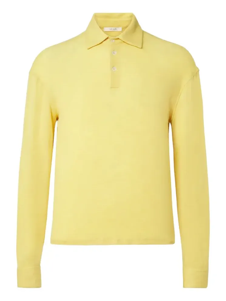 Reyes cashmere and silk polo sweater Reyes cashmere and silk polo sweater