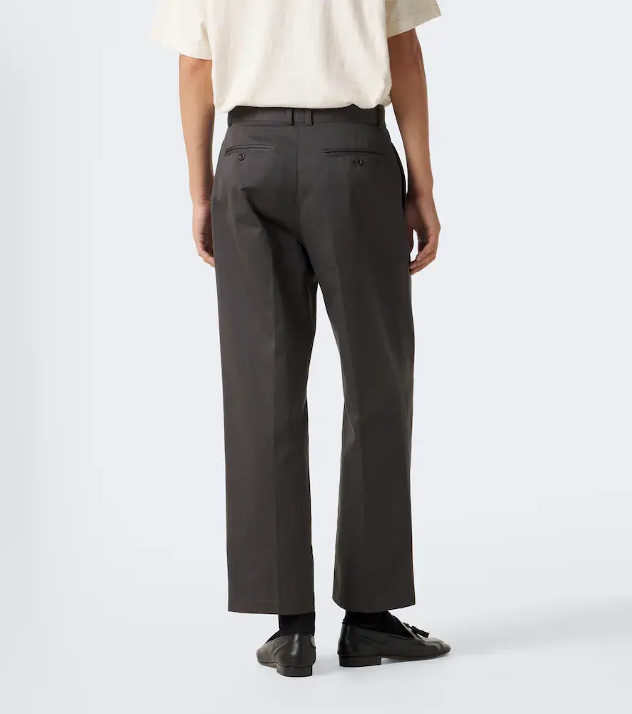 The Row Nesper pleated straight pants | Thumbnail 2