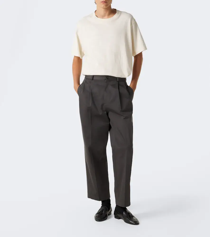 The Row Nesper pleated straight pants | Thumbnail 5