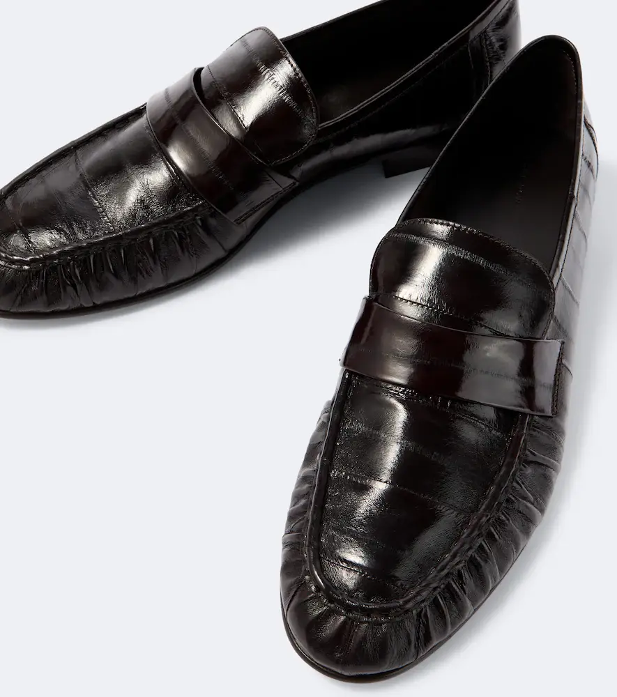 The Row Soft eel leather loafers | Thumbnail 4 The Row Soft eel leather loafers | Thumbnail 4