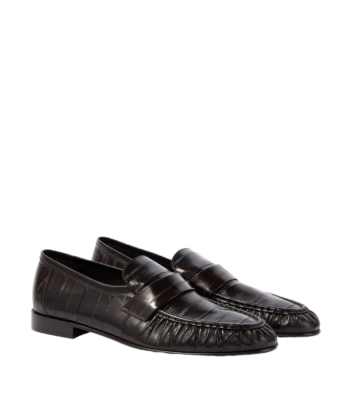 Soft eel leather loafers Soft eel leather loafers
