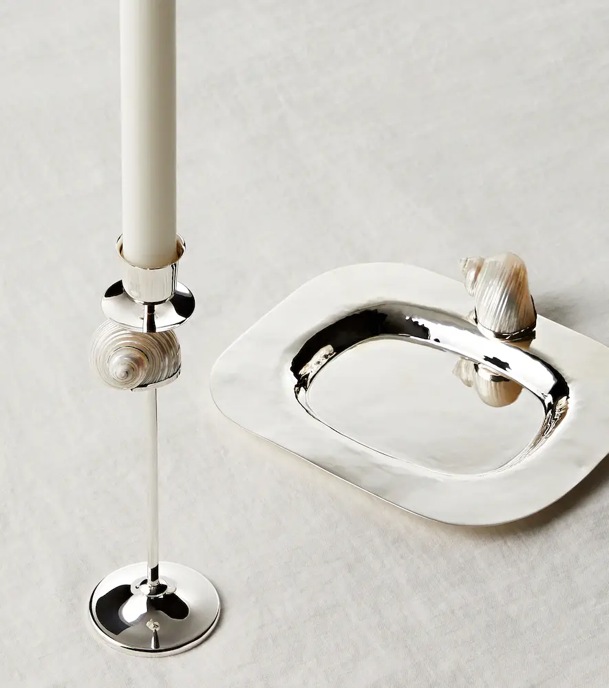 Tavares 1922 Shell sterling silver candle holder | Thumbnail 2