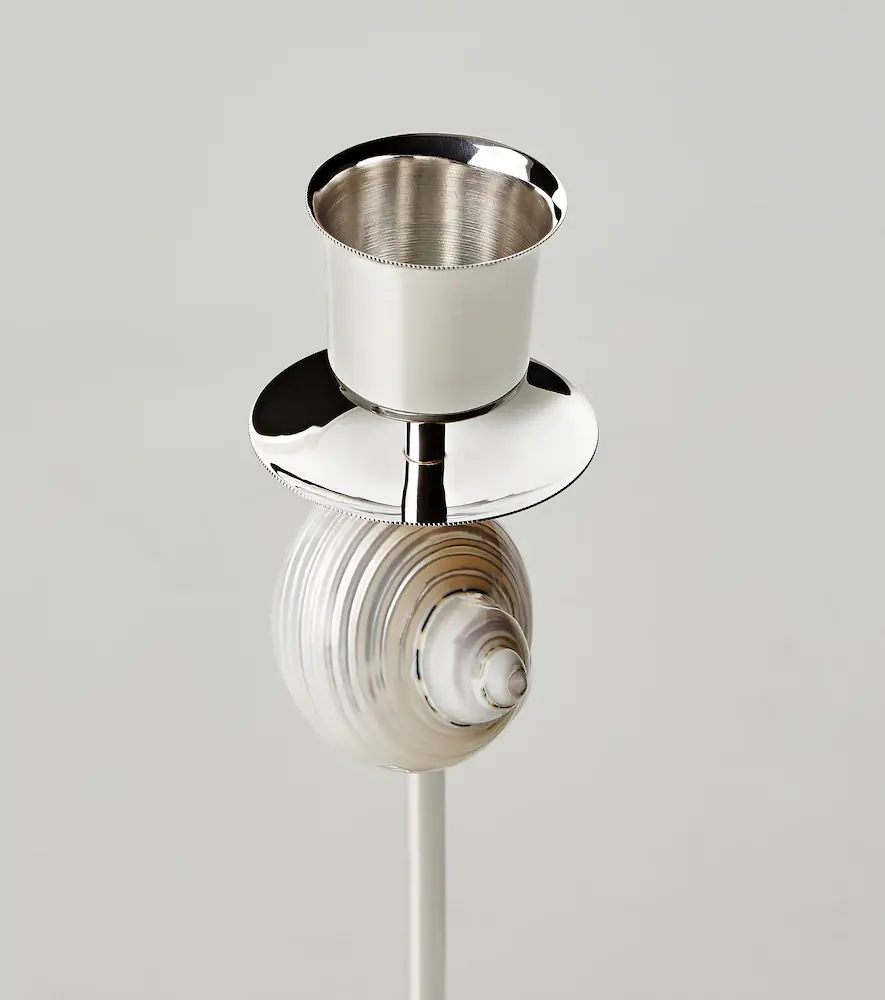 Tavares 1922 Shell sterling silver candle holder | Thumbnail 3