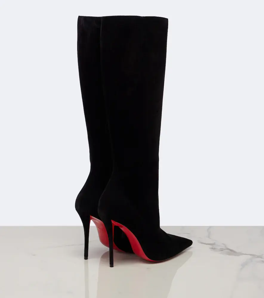Christian Louboutin Miss Z suede knee-high boots | Thumbnail 4