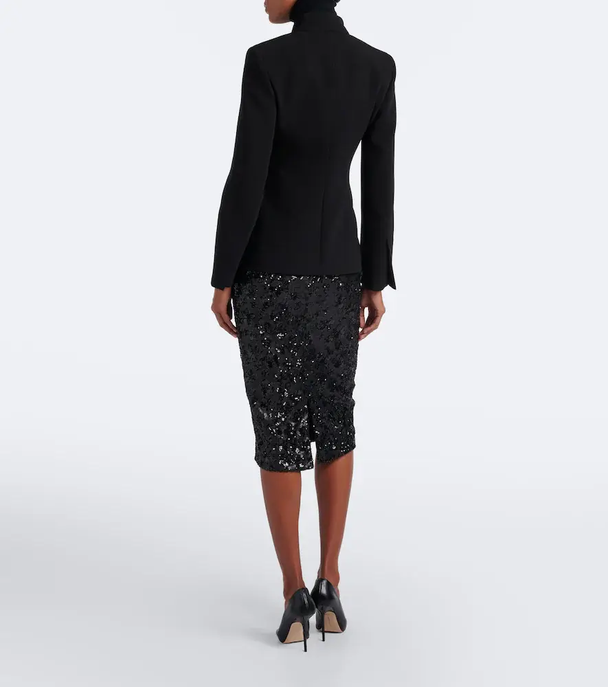 Max Mara Sequined pencil skirt | Thumbnail 3