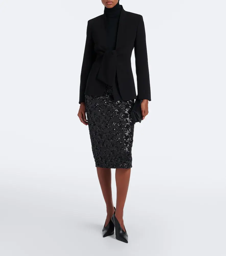 Max Mara Sequined pencil skirt | Thumbnail 4