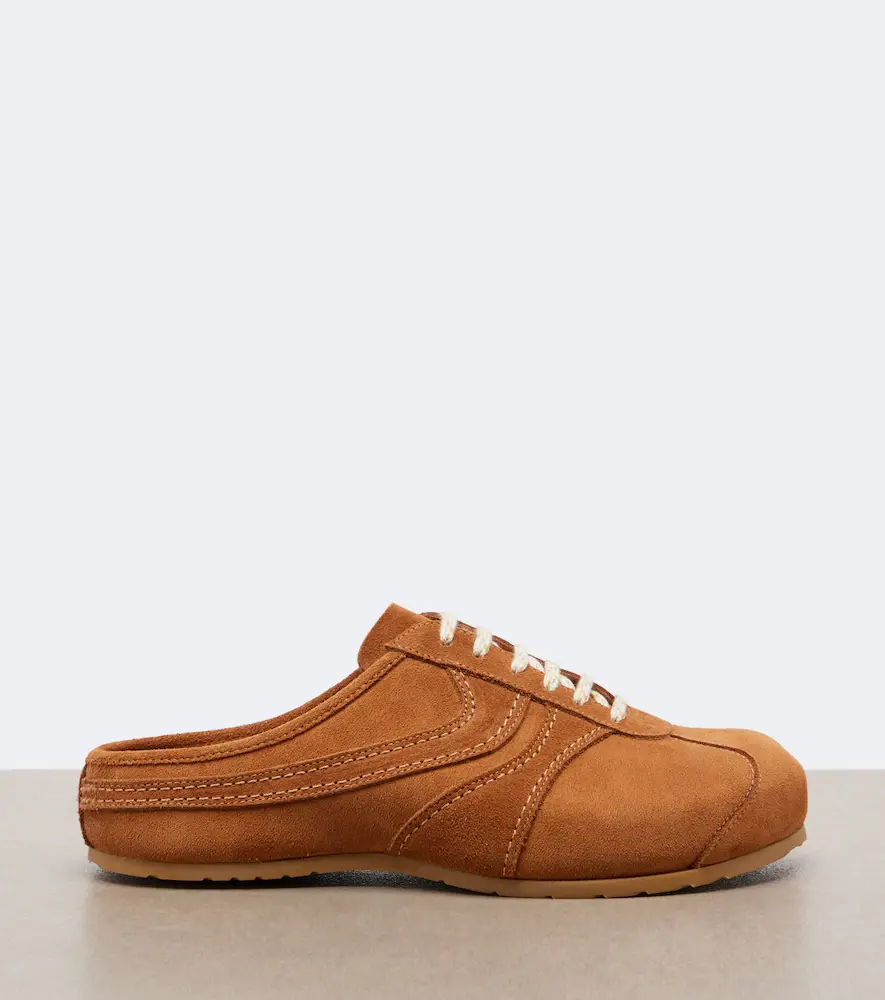 Dries Van Noten Suede mules | Thumbnail 2