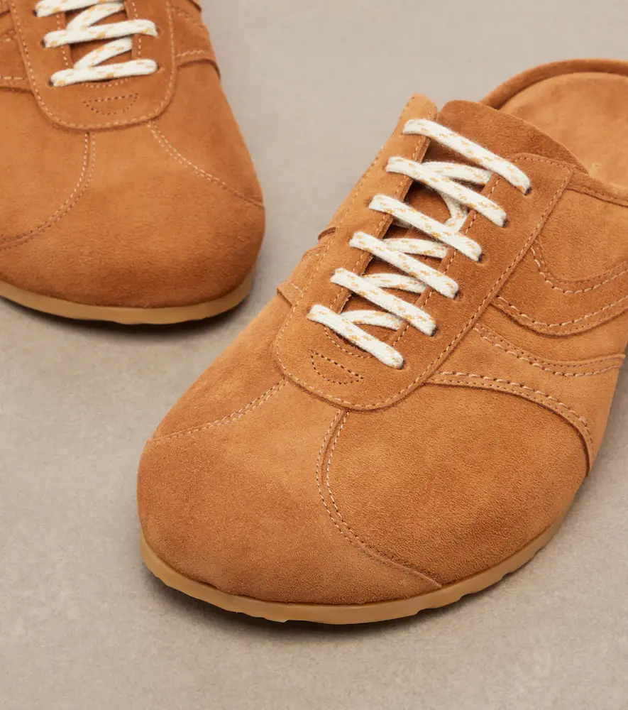 Dries Van Noten Suede mules | Thumbnail 3