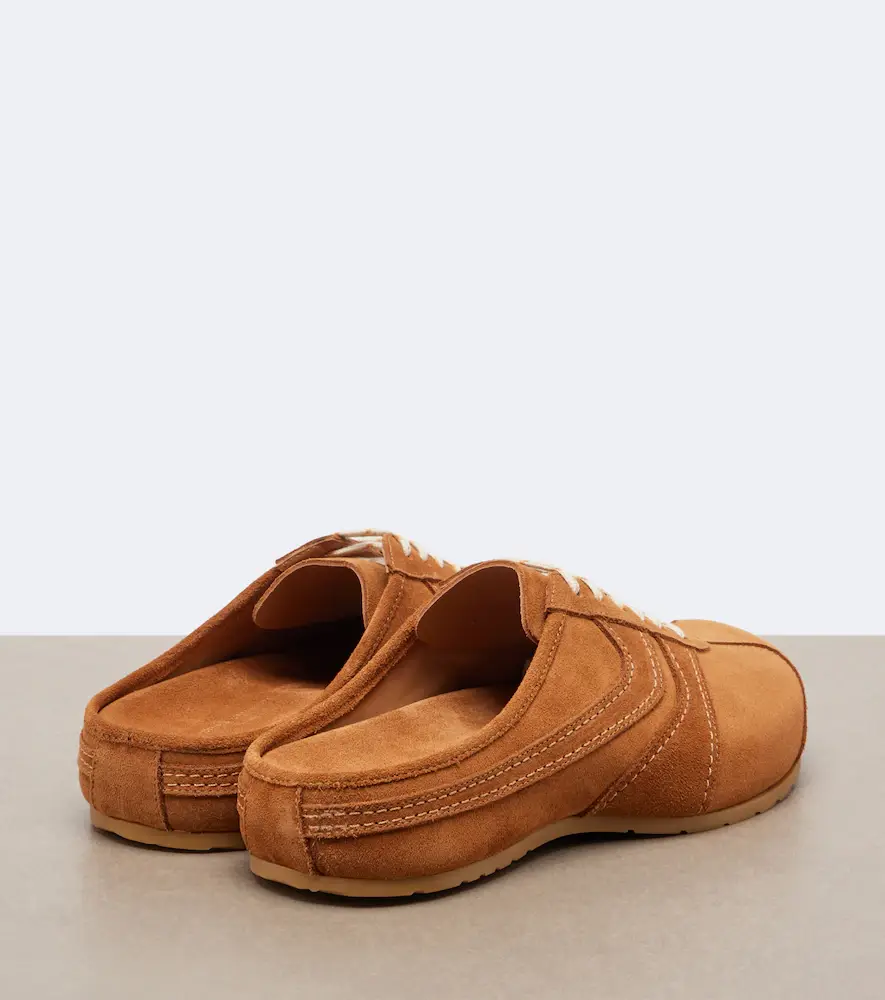 Dries Van Noten Suede mules | Thumbnail 4