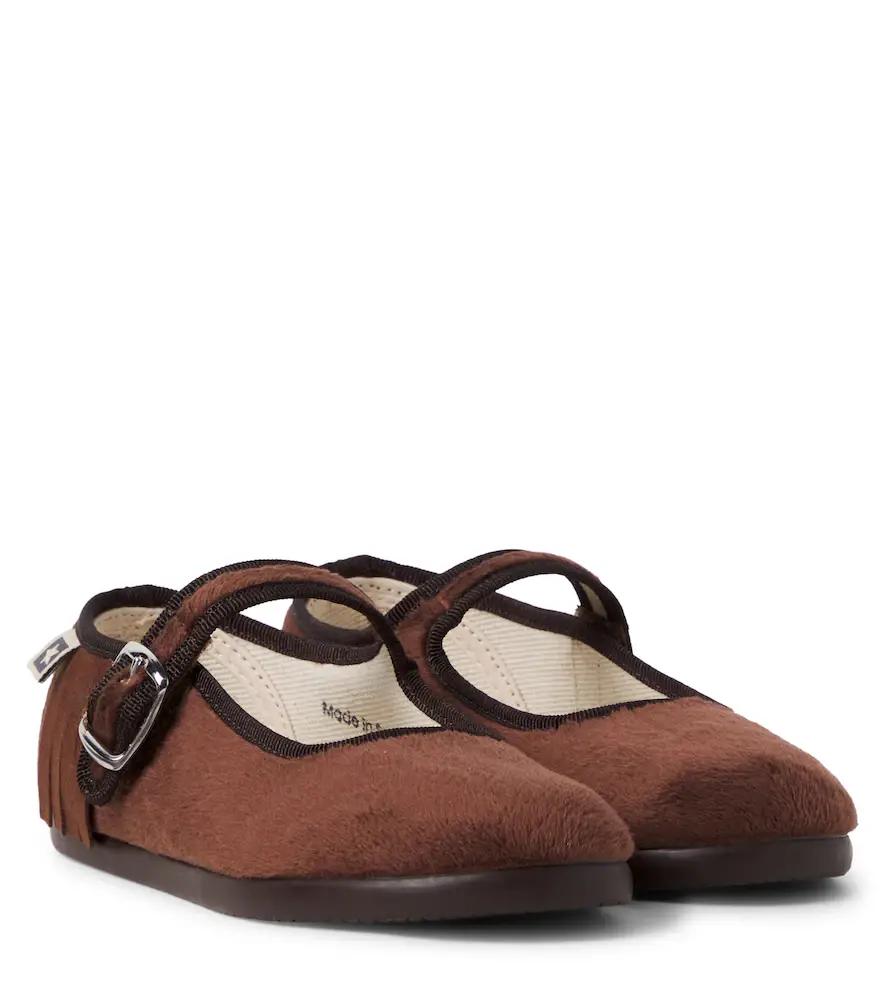 Bonton Fringed Mary Jane flats | Image 1 Bonton Fringed Mary Jane flats | Image 1