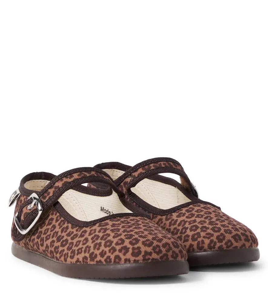 Bonton Jane leopard-print Mary Jane flats | Image 1 Bonton Jane leopard-print Mary Jane flats | Image 1