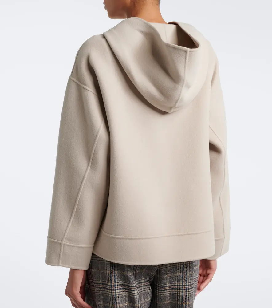 'S Max Mara 'S Max Mara Hooded virgin wool jacket | Thumbnail 2 'S Max Mara 'S Max Mara Hooded virgin wool jacket | Thumbnail 2